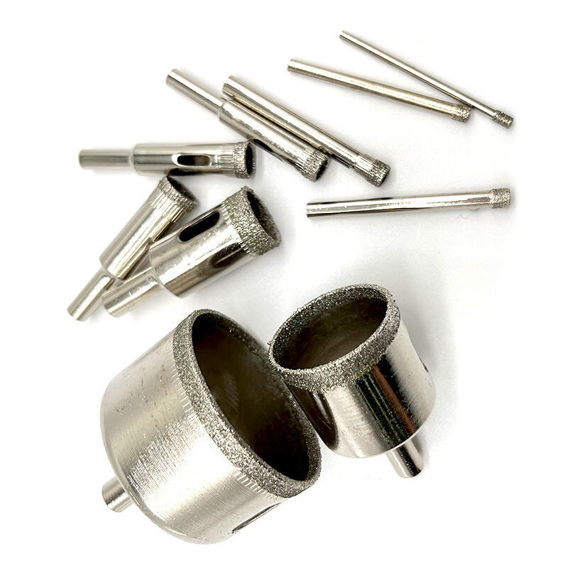 GuHua High Quality Tile Hole Saw Cutter Electroplated Diamond Drill Core Bits For Tile Glass manufacture