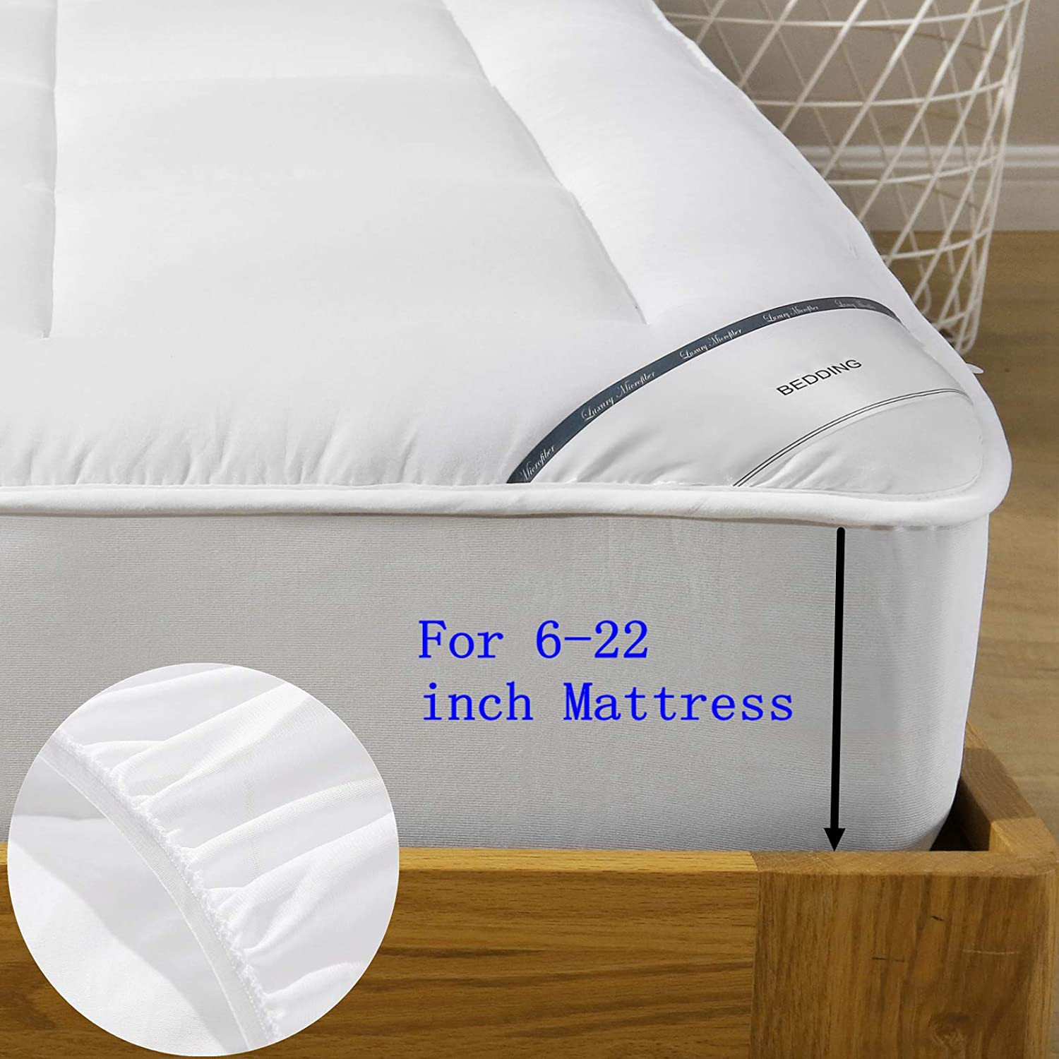 Quilted Deep Pocket Mattress Cover manufacture