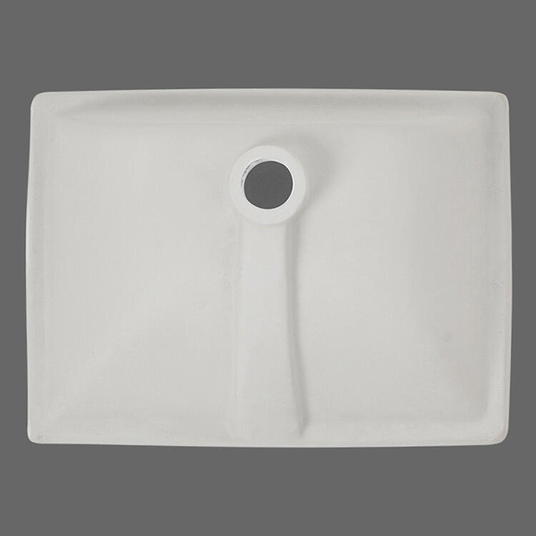 Cupc Bathroom Ceramic Sanitary Ware rectangular Under Counter Hand Wash Basin Ceramic Undermount Sink factory