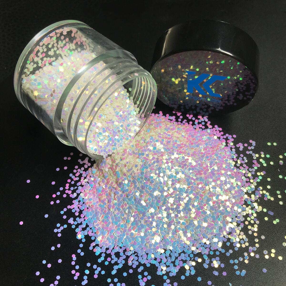 Hot selling mixed chunky color shift glitter color change glitter powder