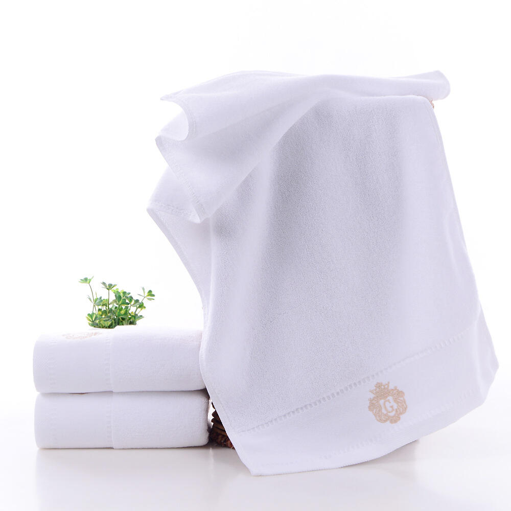 100% Organic Bamboo Towel Luxury Soft Plain Gift home Adult bath towel face towel manufacture