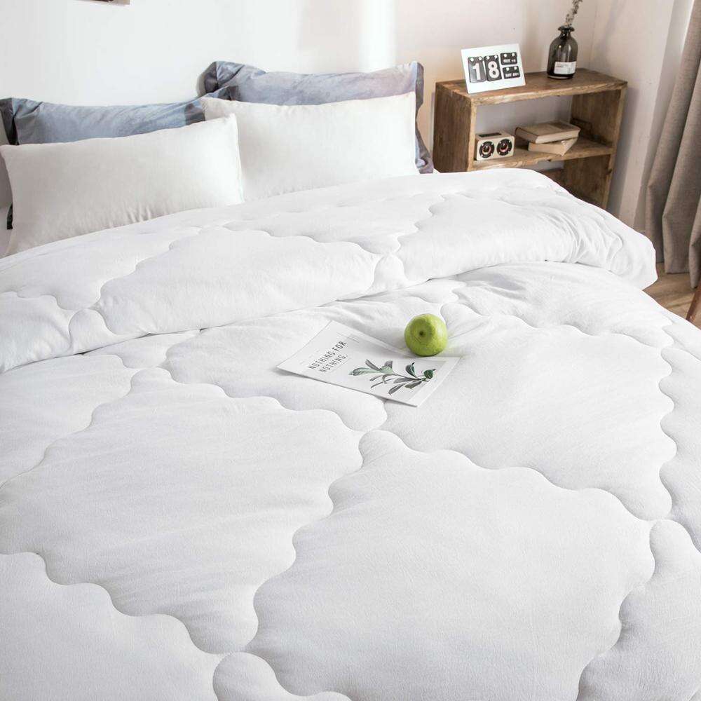 100% cotton down alternative comforter duvet insert for all season