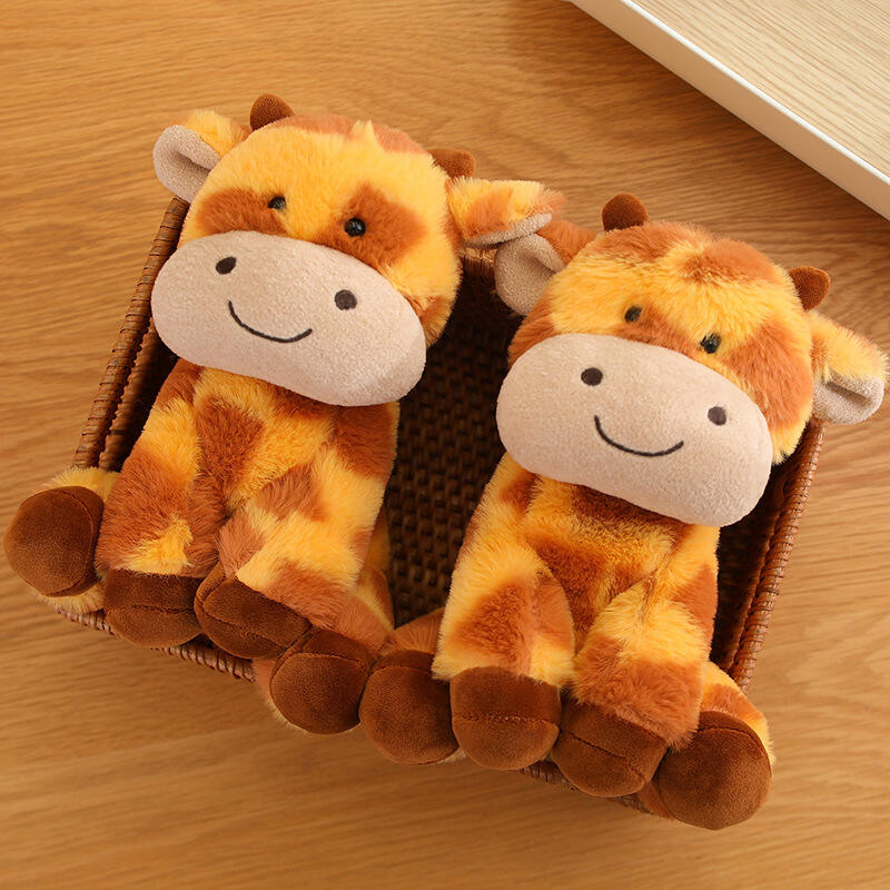 wholesale giraffe plush toy Cute Super Soft forest Animal giraffe stuffed animal plush giraffe Toys details