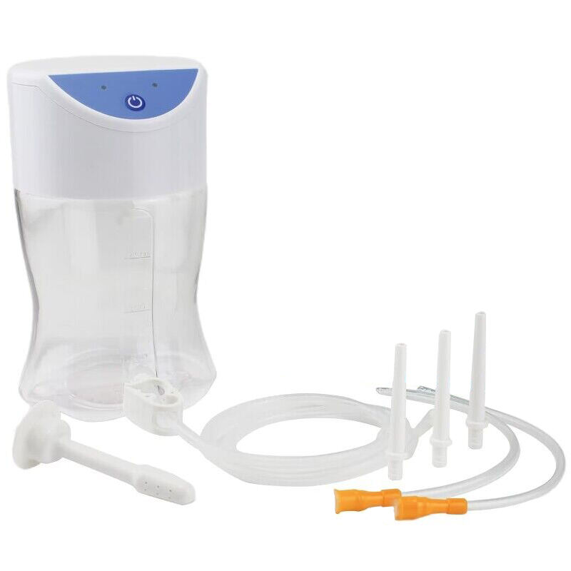 Kit de seau de lavement électrique-ensemble de lavement au café biologique 1 litre-Kit de lavement automatique pour le nettoyage du côlon-facile et réutilisable