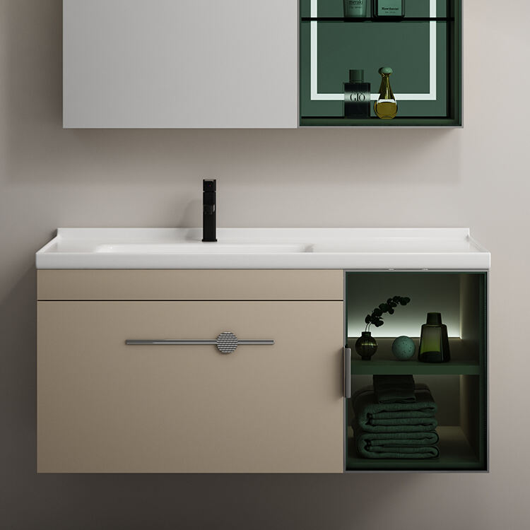 european style cabinet with mirror modern bathroom wall mounted vanity manufacture