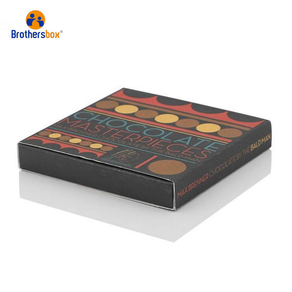 empty chocolate boxes with inserts