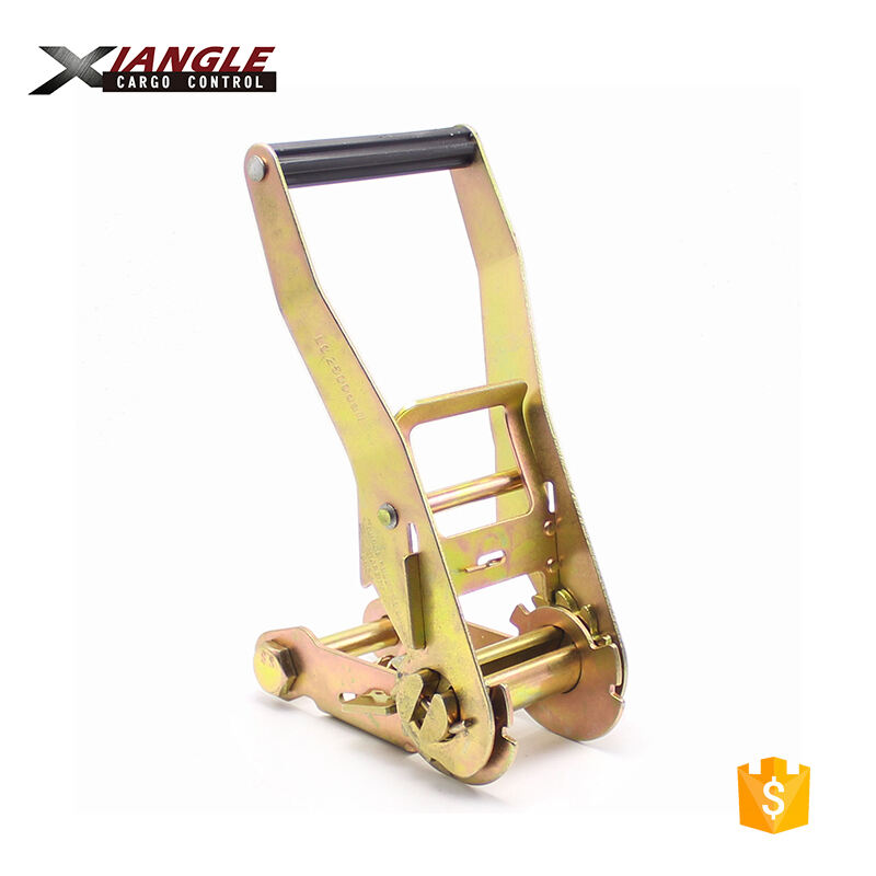 New sales 50mm 304 stainless steel Overcenter Buckle Cargo Lashing Strap Buckle cargo transport strap buckles factory