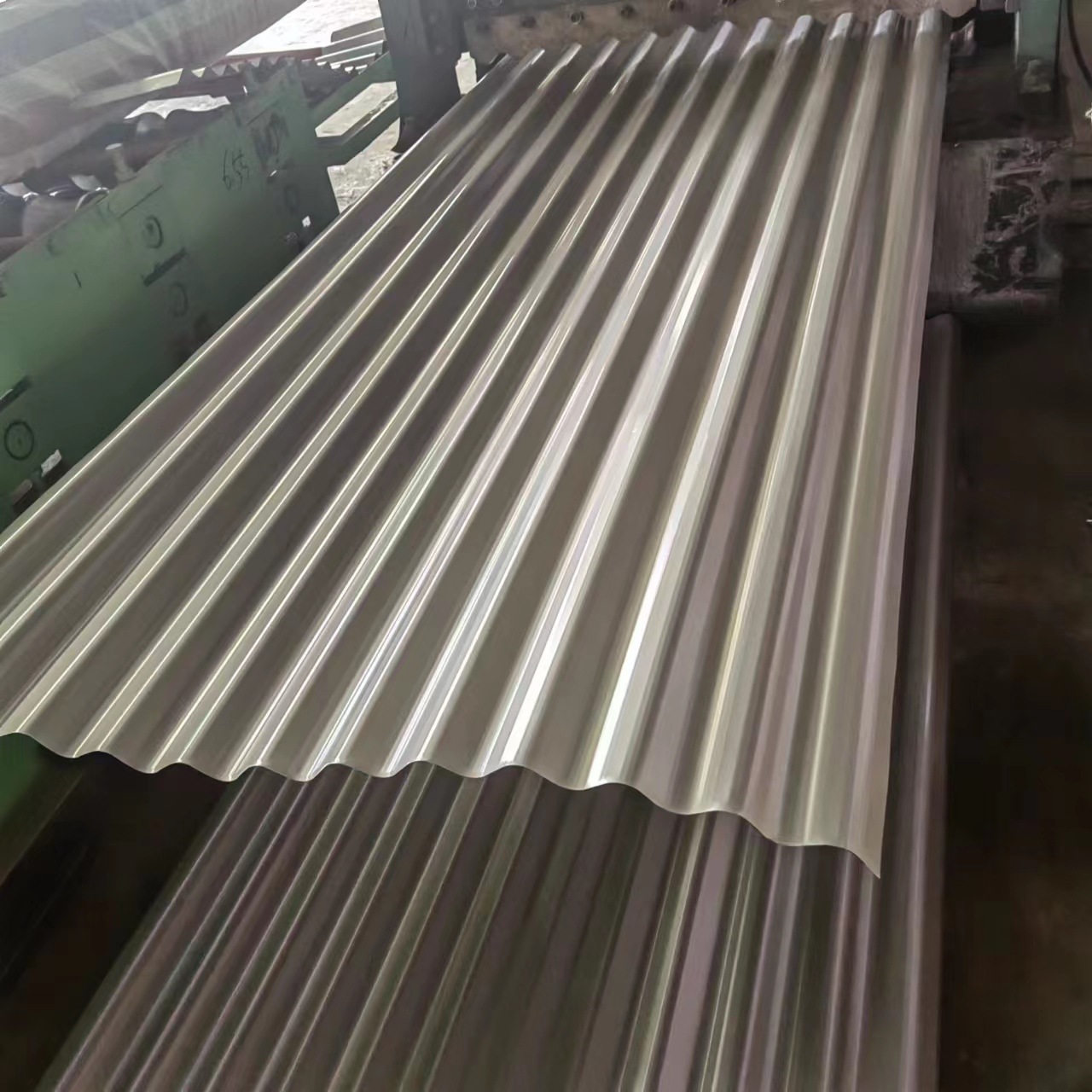 Cheap Zinc Coated Metal Corrugated Aluminum Roof Sheet Aluminum-Zinc Plated Sheet supplier