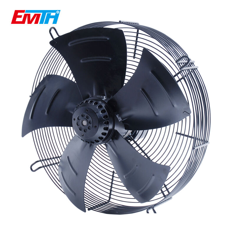 Ventilador de fluxo axial industrial para fornecedor de condensador evaporador