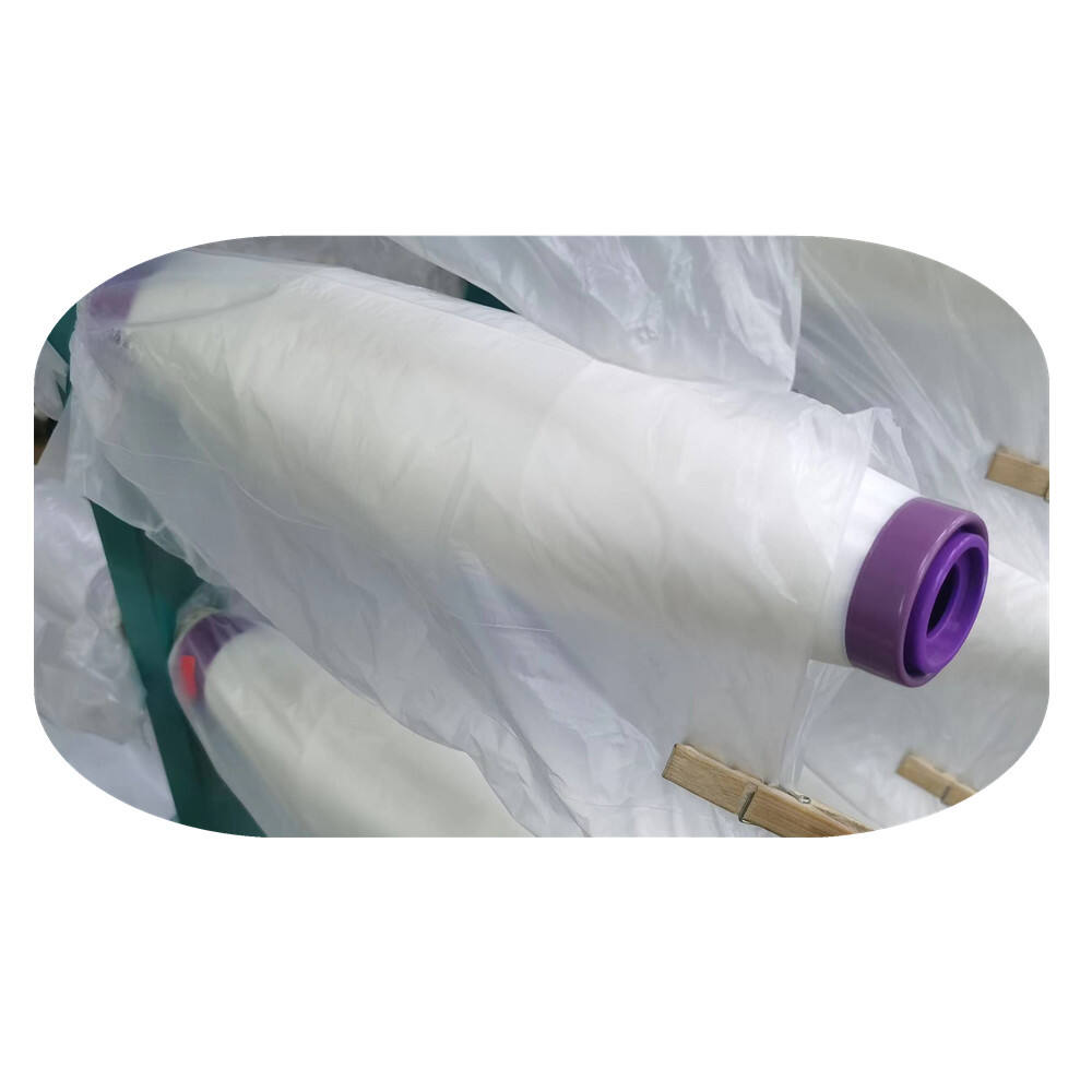 Polyester textured monofilament bright yarn for warping manufacture