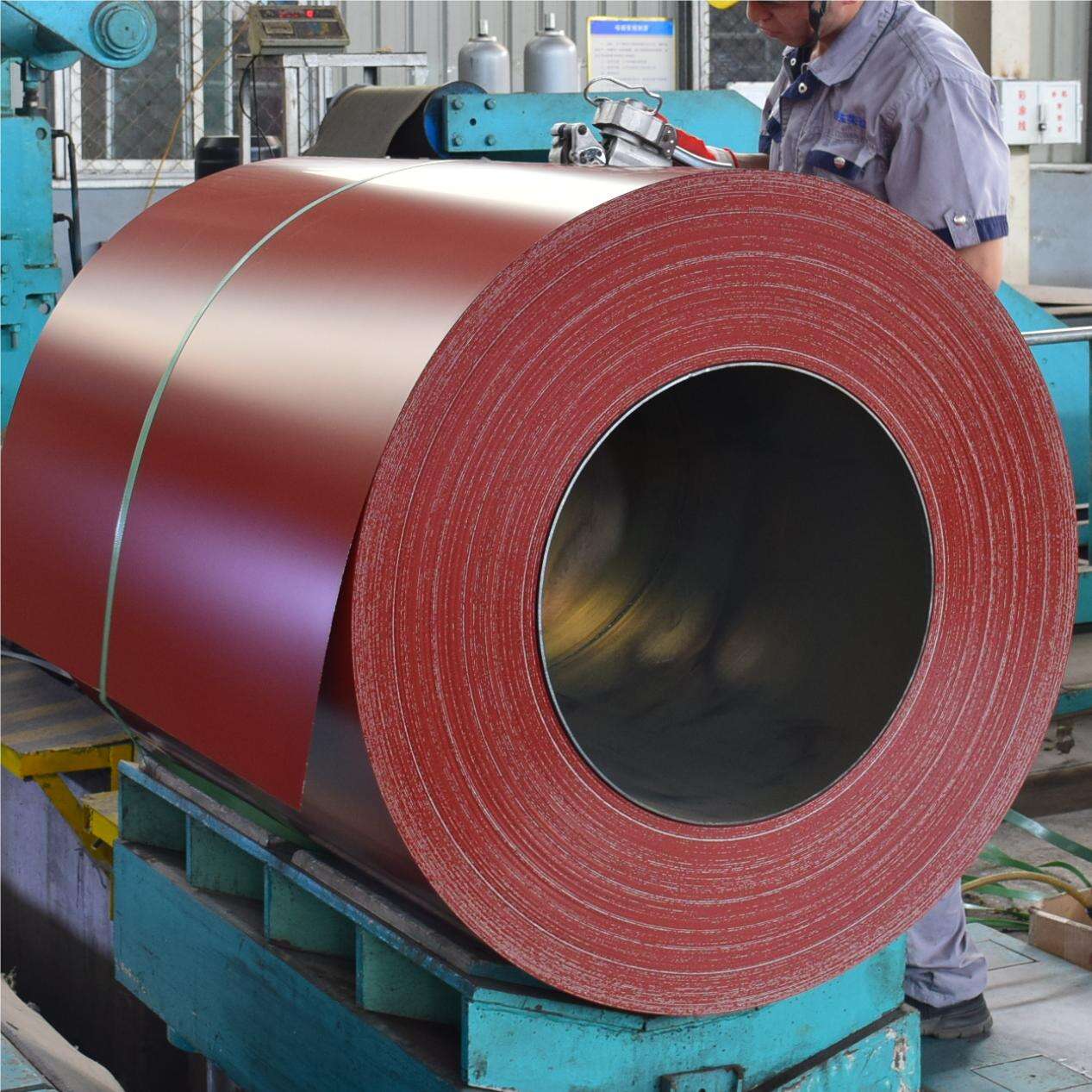 Factory Direct Sales Ppgi Roofing Prepainted Galvanized Steel Coil Ppgi Steel Coil Color Coated Steel Coil factory