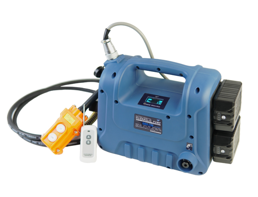 EBH-700 Automatic reset 700bar Hydraulic Battery Powered Pump manufacture