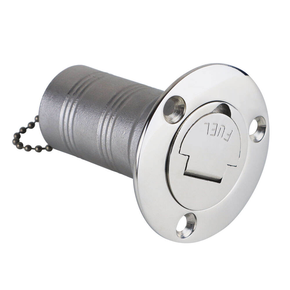 Marine 316 Stainless Steel Boat Deck Fuel Filler With Key