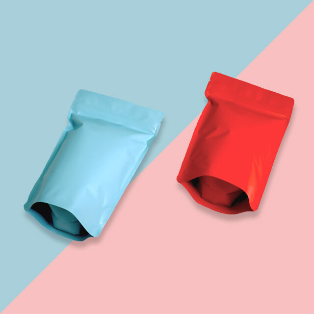 Recyclable stand up pouch zip lock dried biodegradable kraft paper bag food packaging bag factory