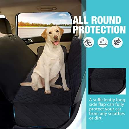 Dog Car Seat Cover for Back Seat, Waterproof Scratch proof Nonslip Hammock for Dogs Backseat Protection Pet Seat Covers for Cars supplier