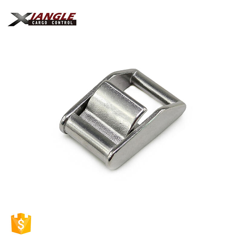 1inch 25mm 450kg Break Strength 304 Stainless Steel Metal Cam Lock Buckle for Webbing supplier