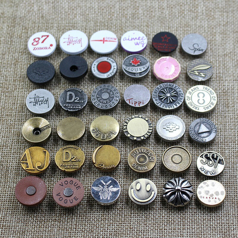 Cheap price custom made 17mm 18mm metal jeans rivet and button