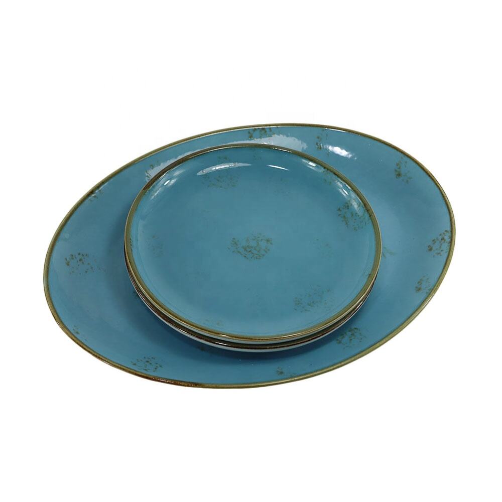 Wholesale ceramic plate dish set porcelain dinnerware tableware household dinner table set luxury dinner ware set details