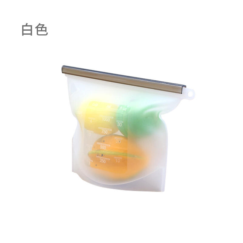 Reusable Silicone Food Storage Bag Waterpoof Leakproof Snack For milk and bread supplier