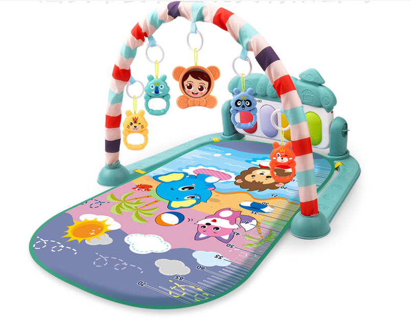 Baby Tummy Time Musical Playmat Music Baby Play Mat Lay and Kids Gym Play mat مصنع المرح للبيانو والأولاد والبنات