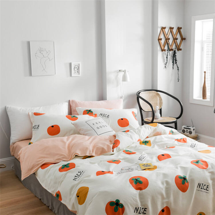 Latest design king size 3D printing household bedding sets manufacture