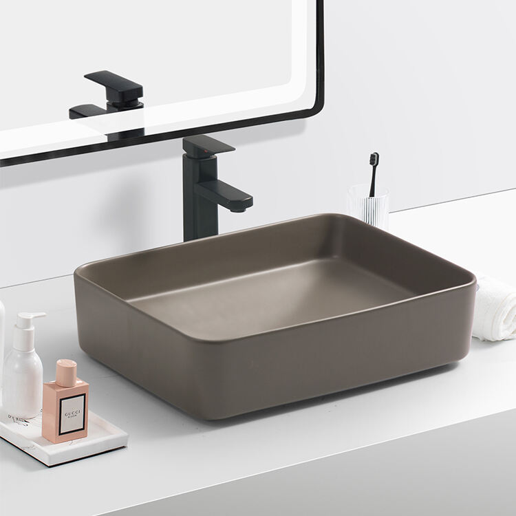 modern design bathroom lavabo sinks counter top art basin sink for hotel manufacture