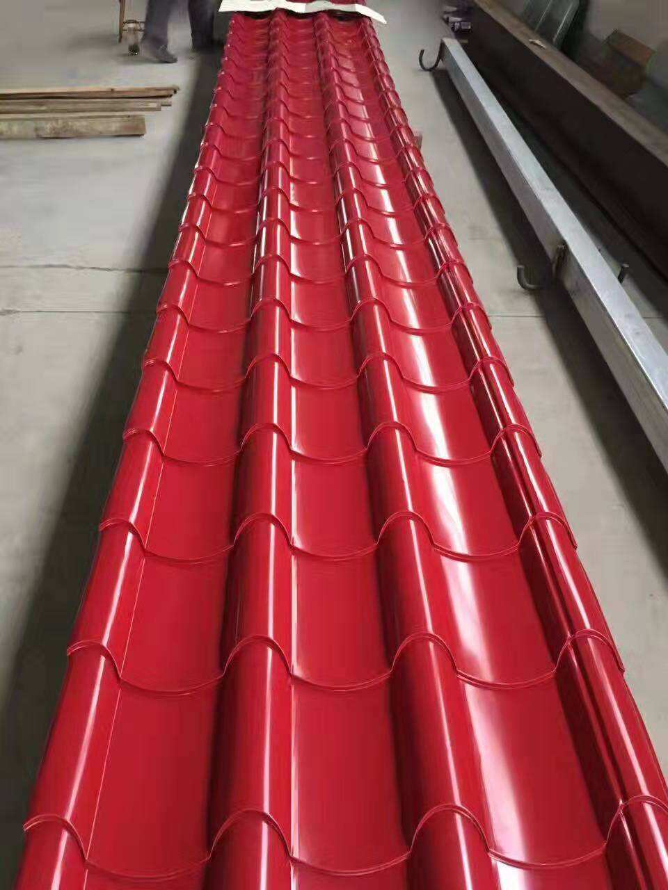 Hot sale glazed roof sheet roll forming machine glazed making roofing machine build roofing tile machine in China manufacture