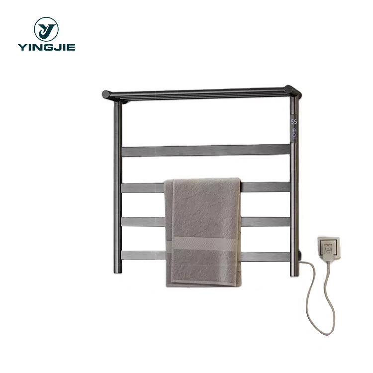 Customizable Wall Mounted electric heating towel rack Stainless Steel Drying towel warmer