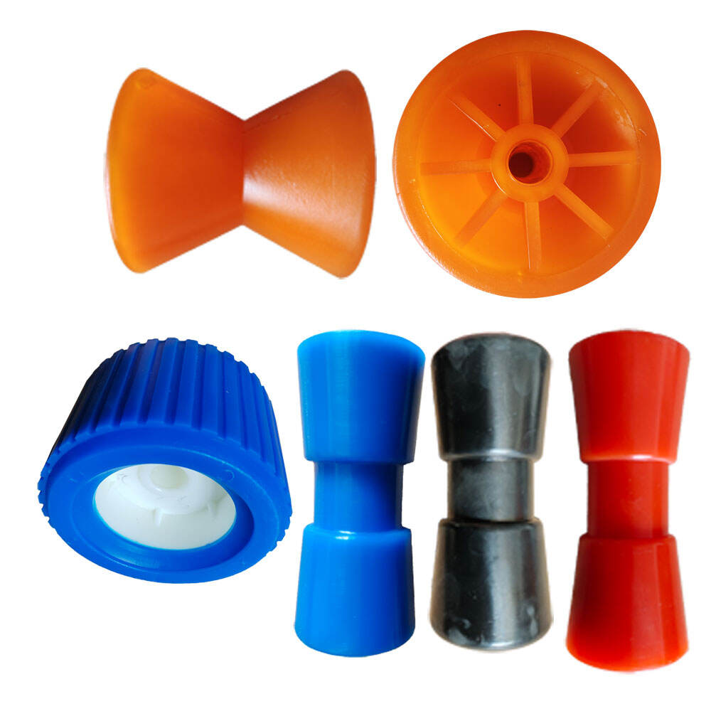 Multiple Models Customized polyurethane rollers for ships, rubber rollers for trailers manufacture