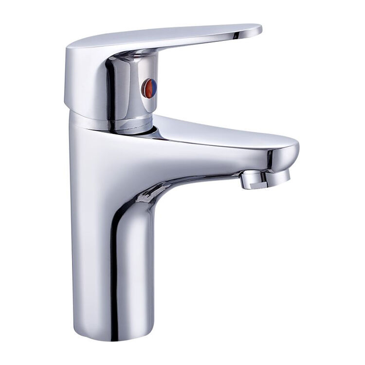 New design high quality torneira banheiro Brass body chrome Wash Single Hole bathroom basin faucet tap manufacture
