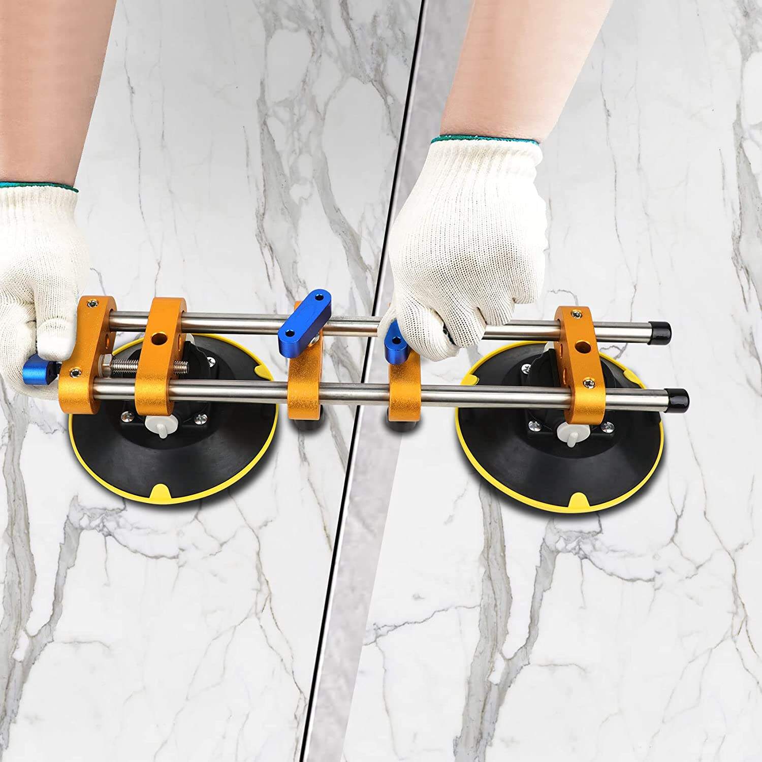 2 pcs 6 inch seamless seam setter with vacuum suction cups details