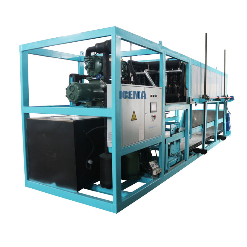 ICEMA 1T-20T Industrial Direct Cooling Block Ice Machine manufacture