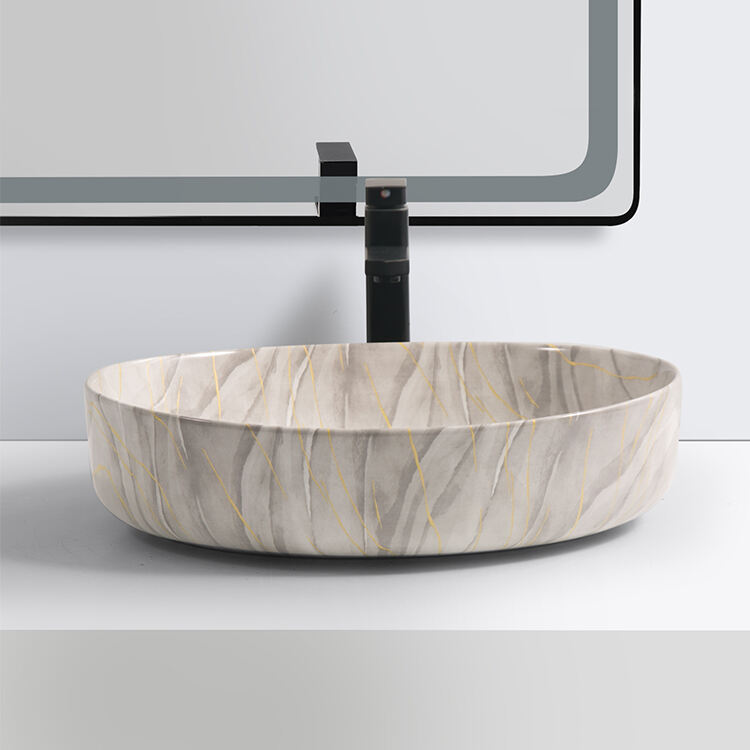 oval sink art table top basin wash basin wash face and hand for bathroom details