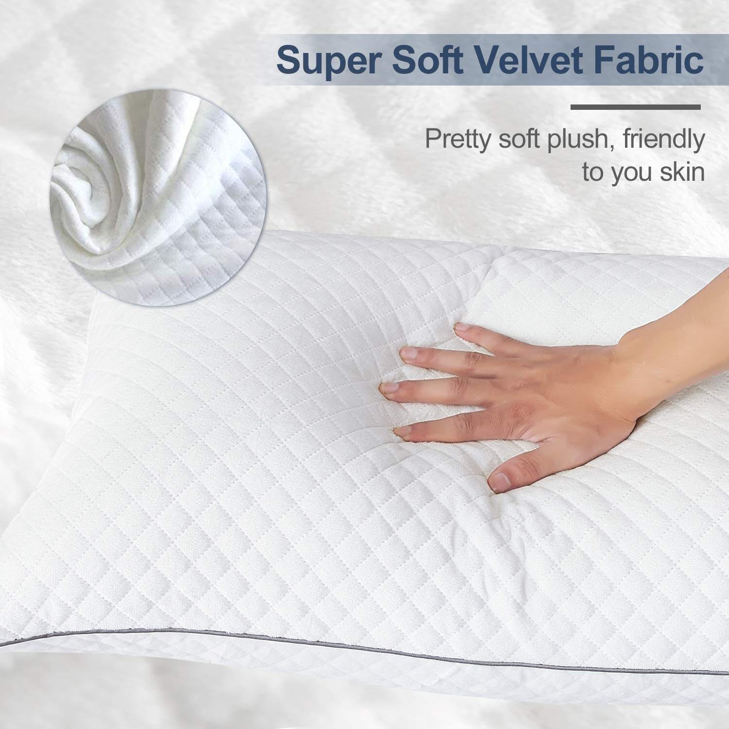 Soft and Comforter Polyester pillow for home and hotel manufacture