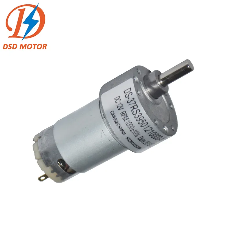 37mm 12V 24V DC Speed Reducer Gear Motor for medical apparatus and instruments manufacture