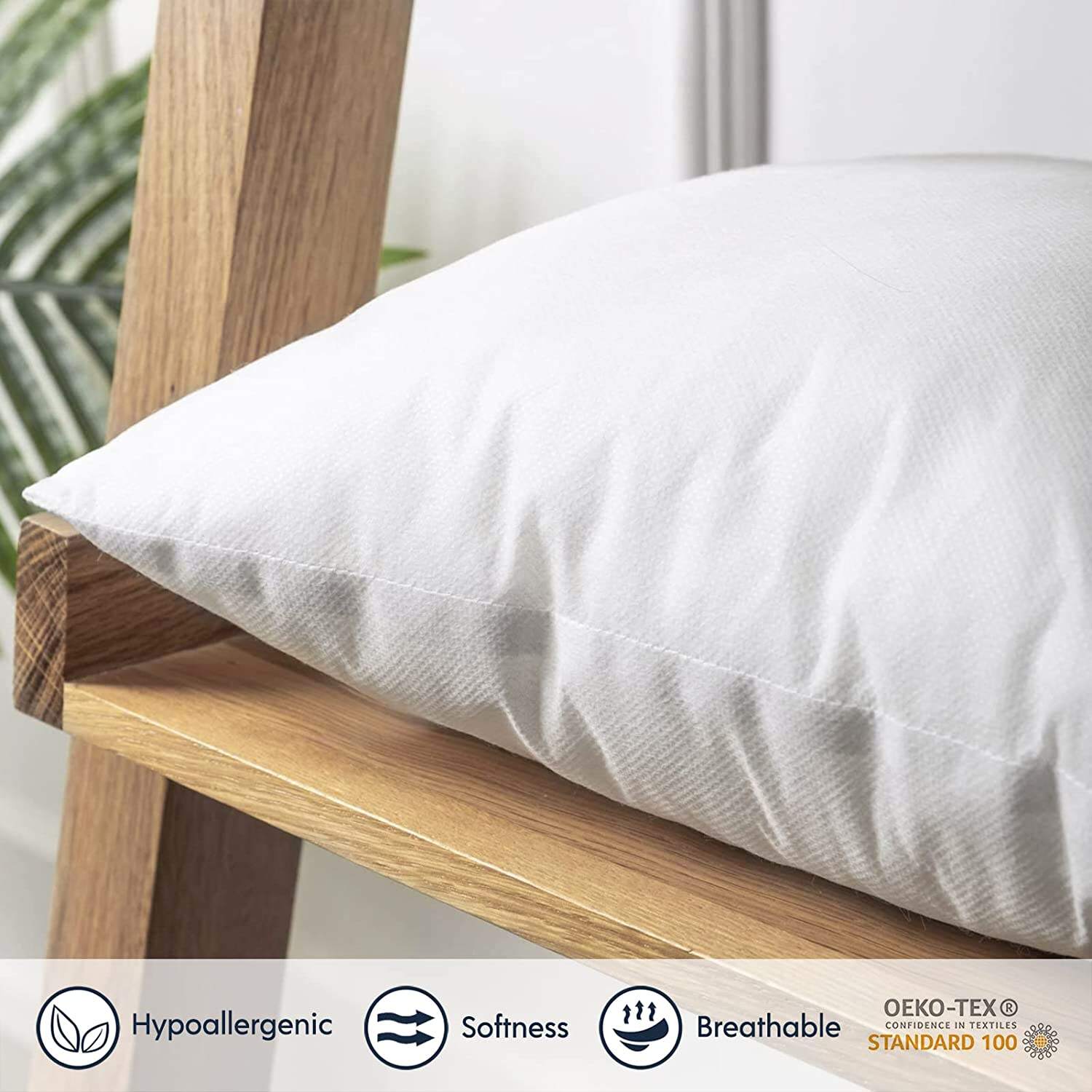 High Quality Custom size Square White Pillow 100% Polyester Filling Cushion Insert throw pillow inserts manufacture