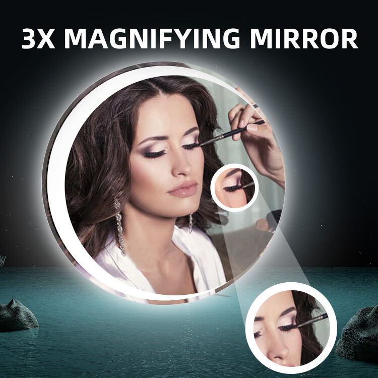 Manufacturer Wholesale Bathroom Mirror Led Lighted Vanity touch screen Smart Led Mirror supplier