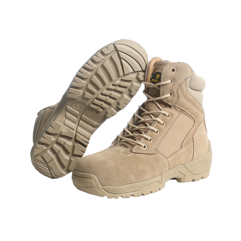 American men woman leather jungle desert tactical combat safety boots factory