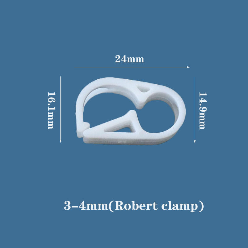 Tubing Flow Control Plastic Air Hose Medical Catheter Clamp factory