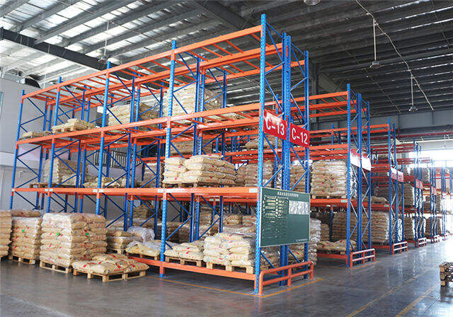 Industrial storage pallet racking supply certificated factory 2 ton selective double deep commercial pallet rack storage supplier
