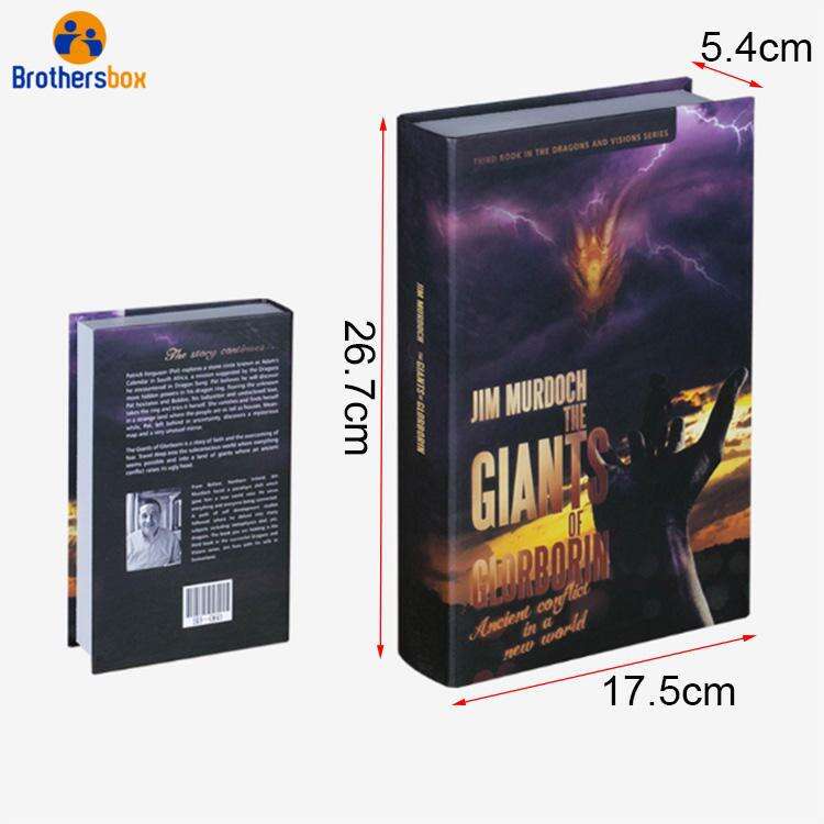 Creative Custom Printed Book Gift Box / Magnetic Book Shape Box details