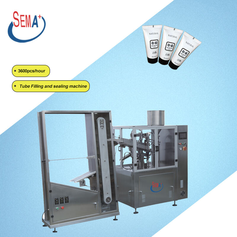 Tube Filling and Sealing Machine Body Oil Tube Fill Seal Machine for Hand Gel Hand Cream