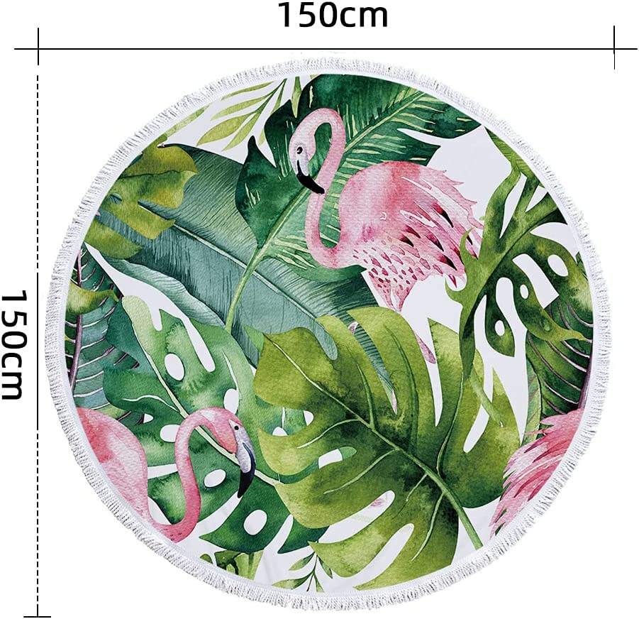 High Quality Quick Dry Custom Printed Microfiber super absorption and sand free beach towel manufacture