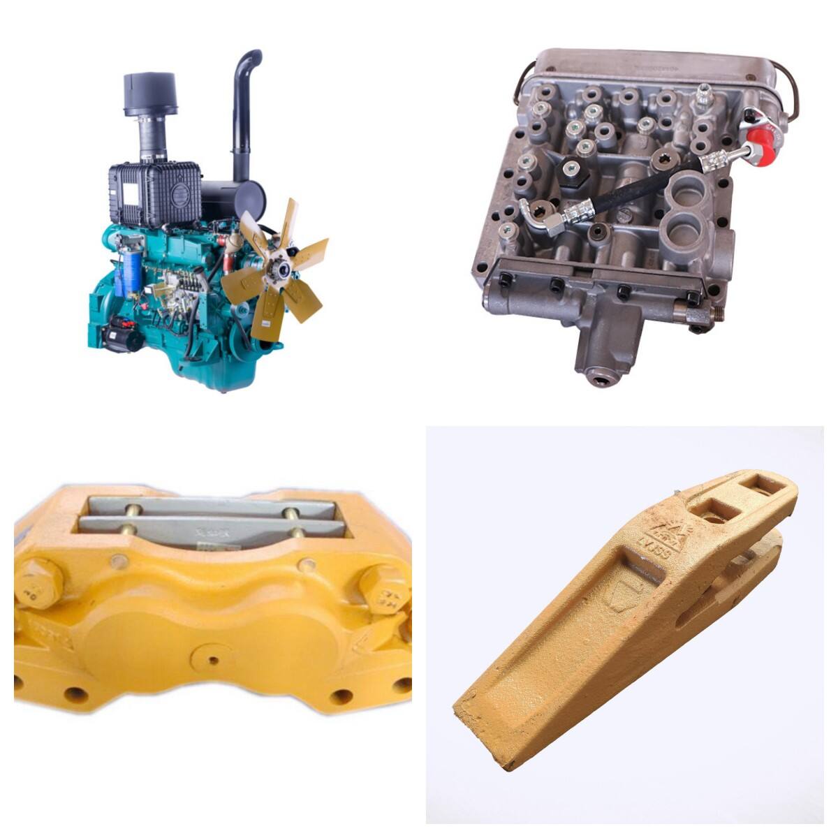 Construction Machinery Loader Spare Parts factory