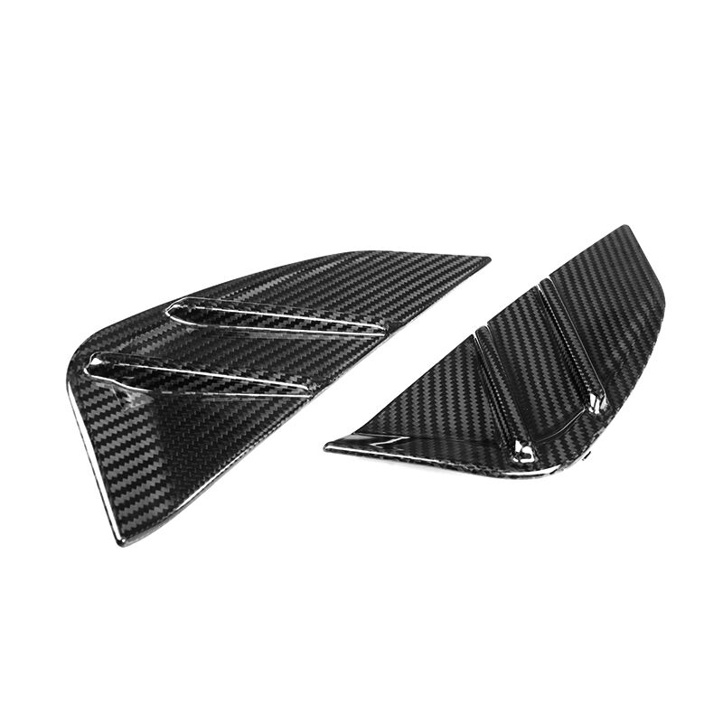 Para BMW G80 M3 2021+ Sedan M Performance Dry Carbon Fiber Replacement Fender Vent Trims cover