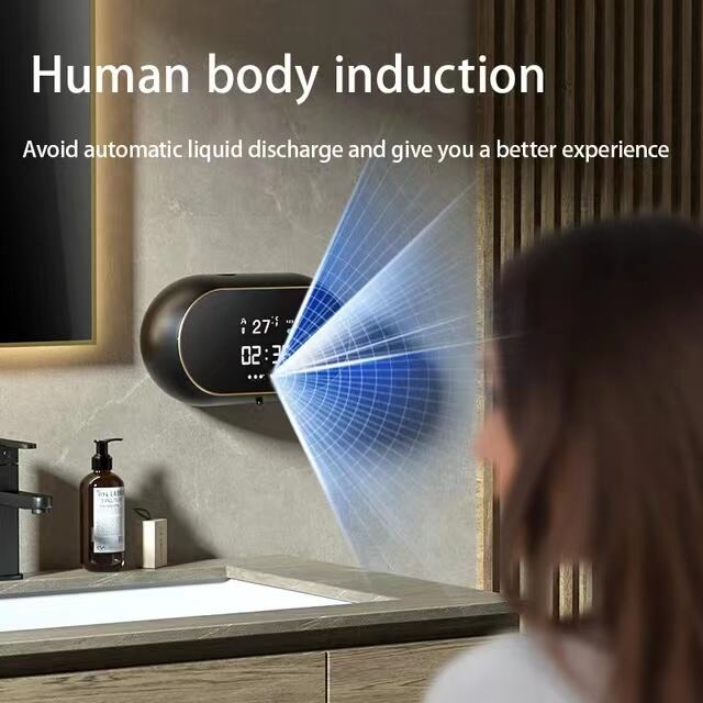 Automatic Soap Dispenser Touchless Sensor Foam Charging High Capacity Smart Liquid Soap Dispenser with Adjustable Switch details