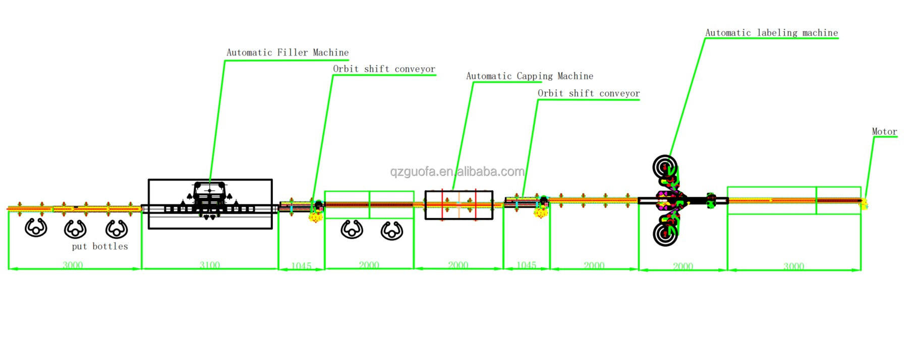 Fully Automated Viscous Filling Machine Liquid Detergent Production Line supplier