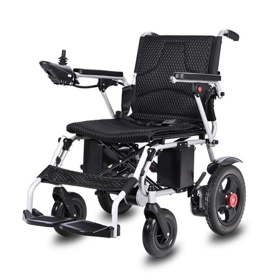 KSM-506 Lightweight foldable electric power folding travel wheelchair with cheaper price