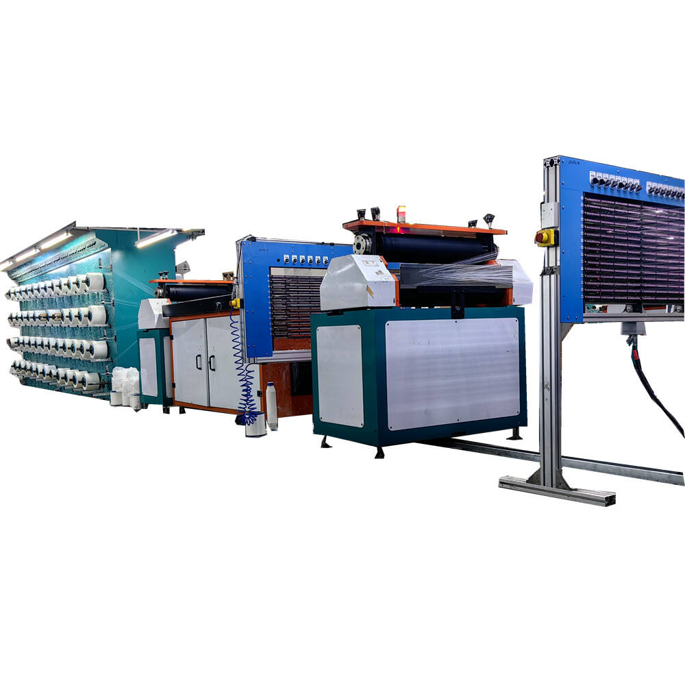 Splitting and Striping Mother yarn warping machine supplier