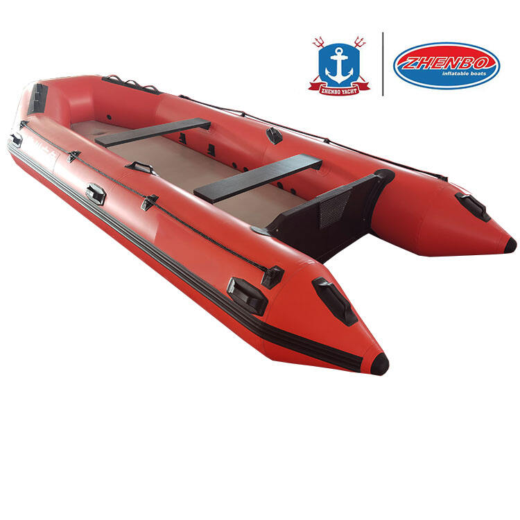 Catamarano gonfiabile blu PVC/hypalon barca ad alta velocità con motori fuoribordo 290 330 360 380 430 470 fornitore